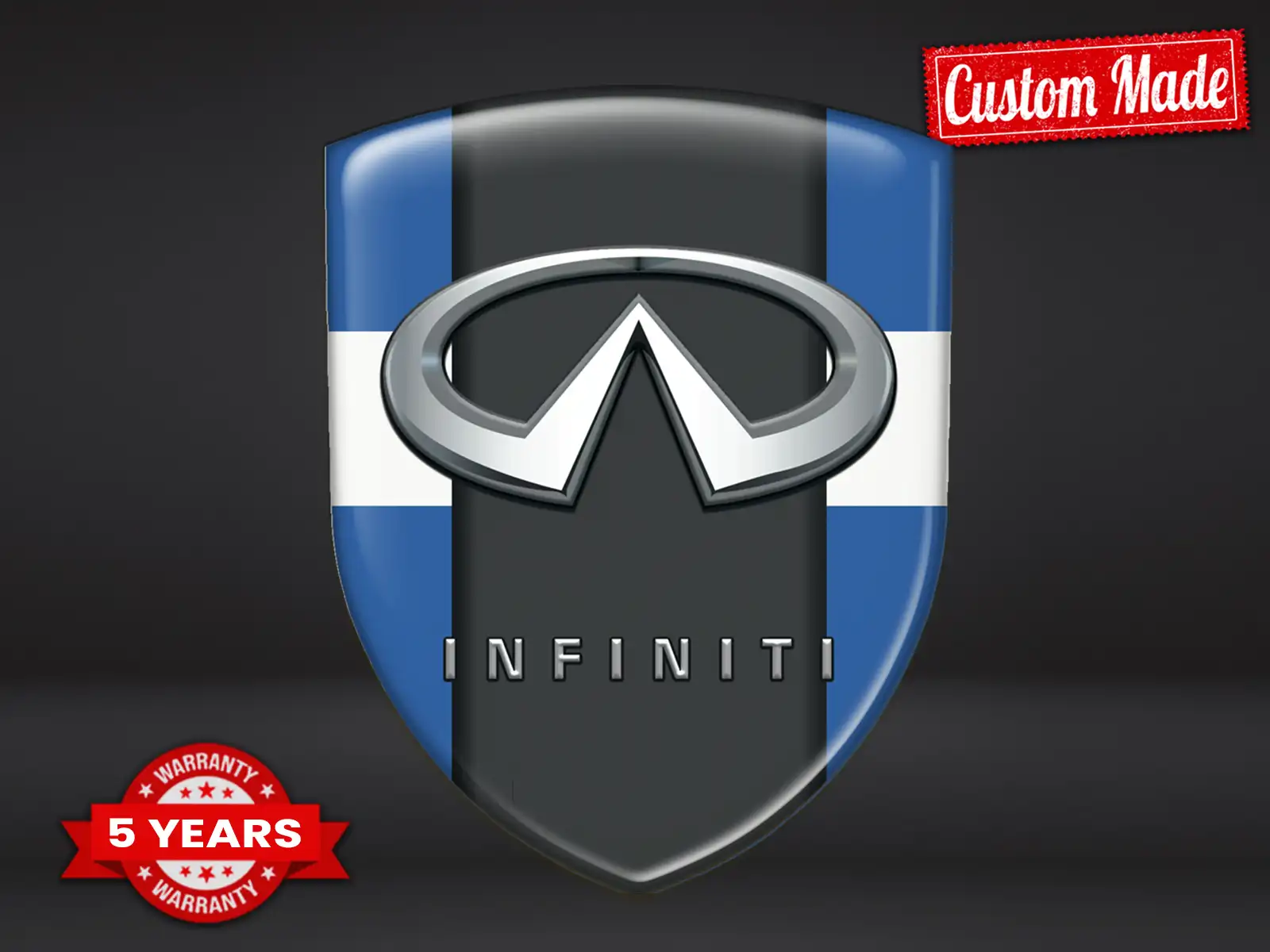 Infiniti Fenstersticker Robust Max Professionell Design